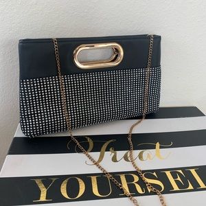 Rinestone clutch